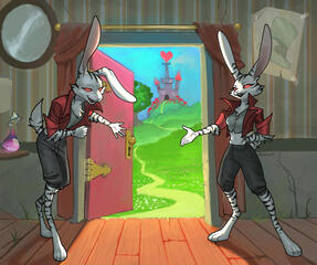 Complex BG and Multiple Characters